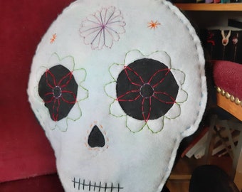 Coussin sugar skull