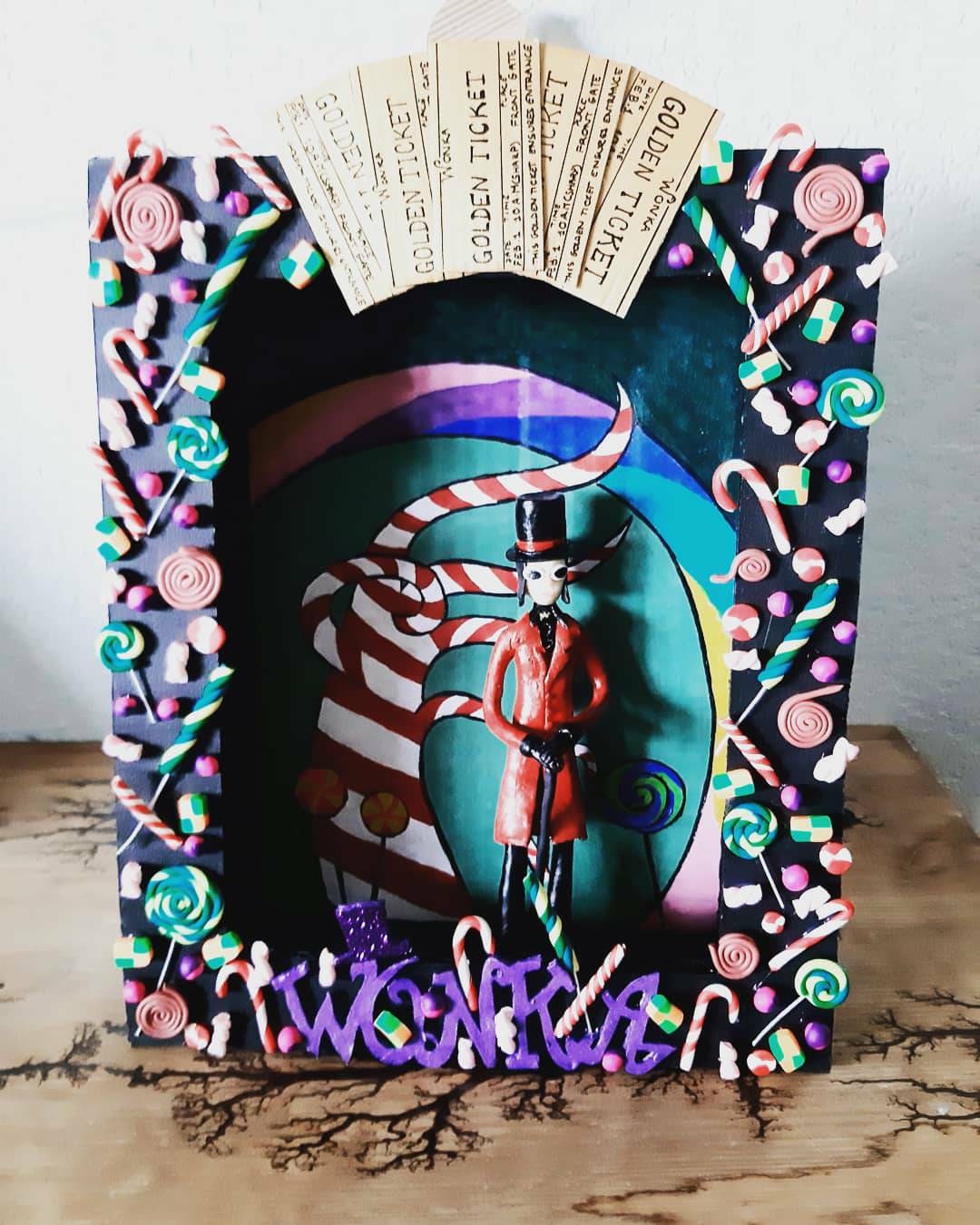 Diorama Willy Wonka Etsy