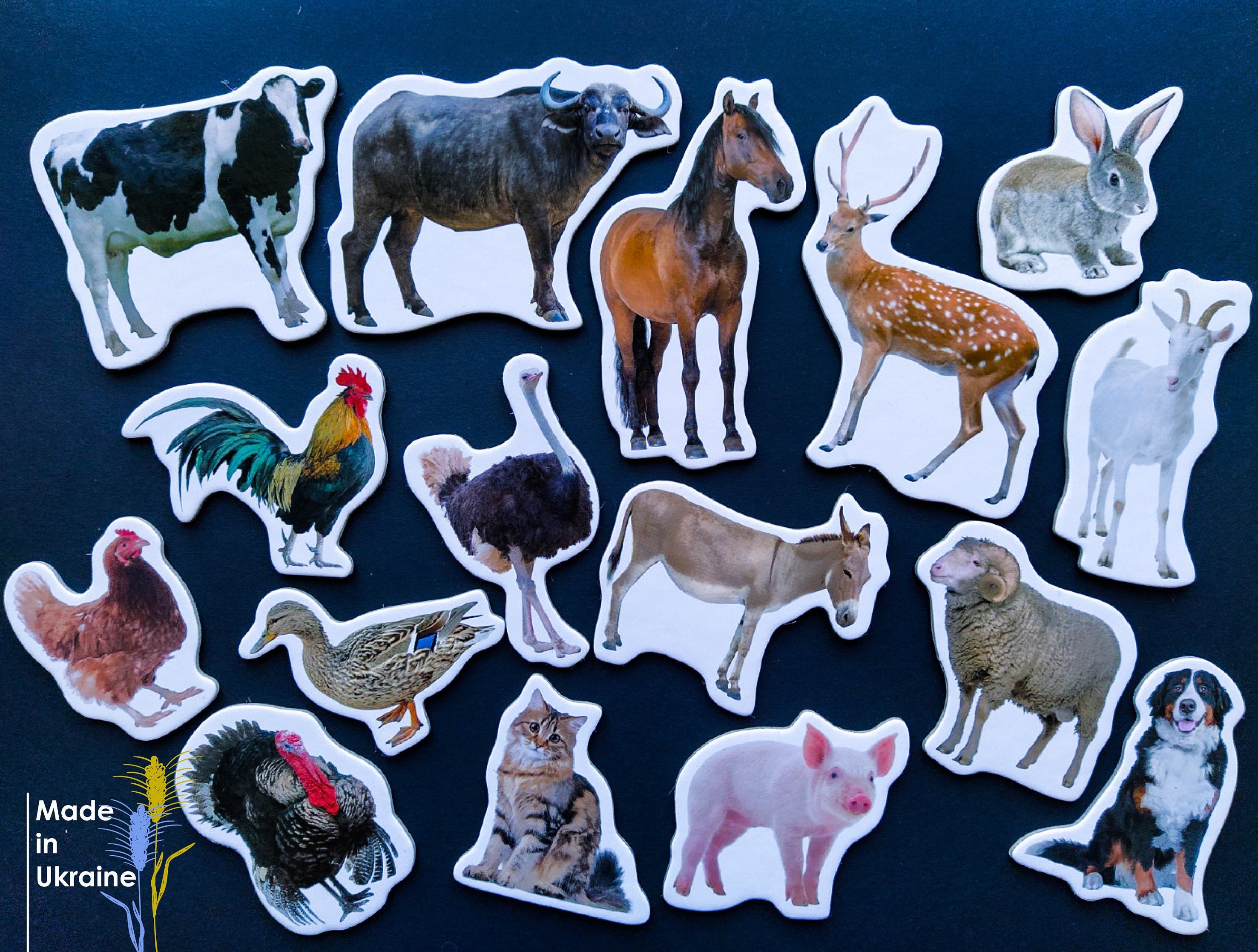 Farm Animal Refrigerator Magnets – Harpswell House Inc.