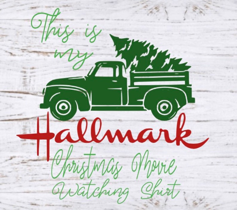 Download This is my Hallmark Christmas Movie Watching Shirt SVG | Etsy