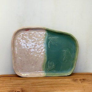 Handmade Ceramic Platter/Cheese Plate. READY TO SHIP.