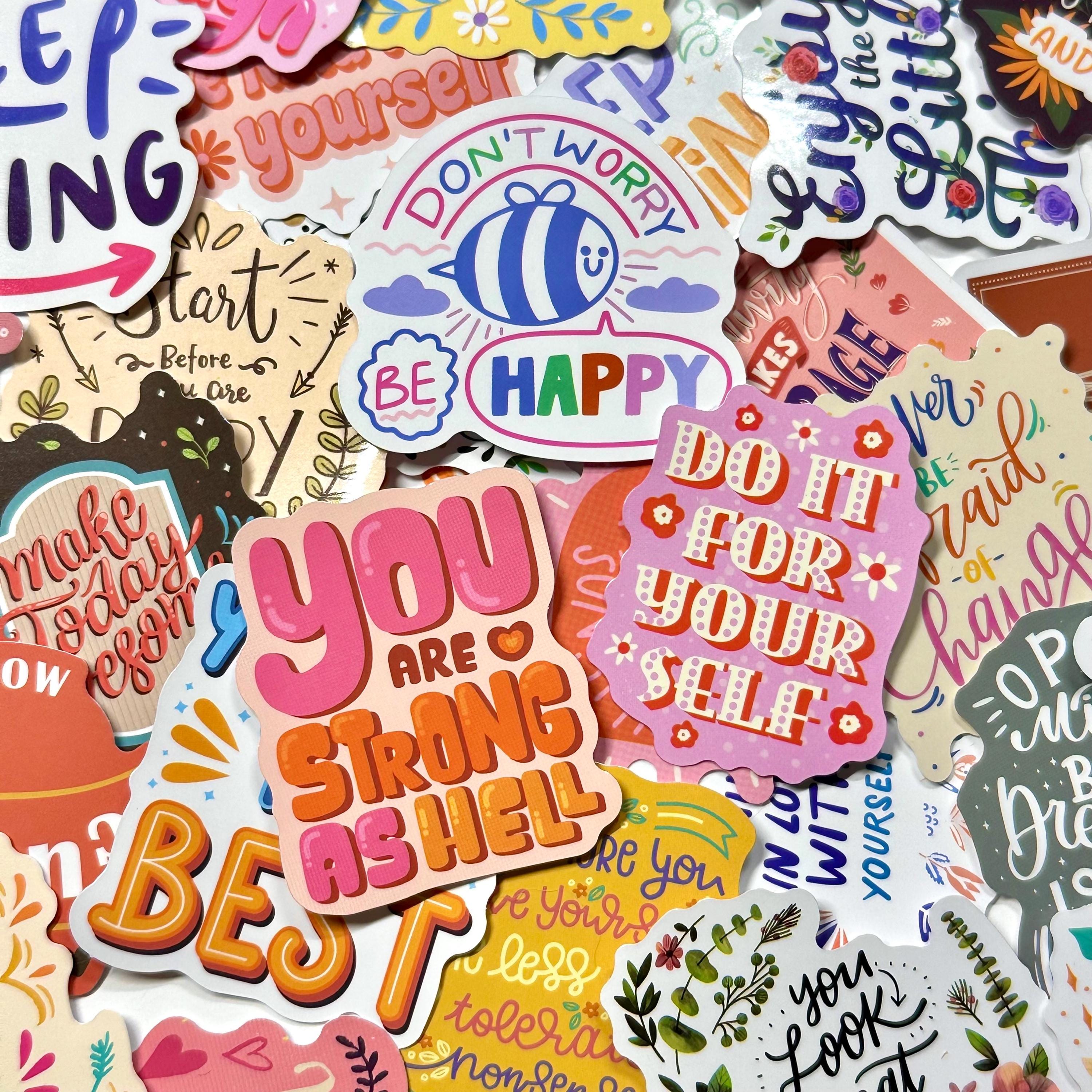 Sticker Mural Citation Vinyle - Autocollant Décoratif "Changez Votre Vie Et Votre Monde" I32