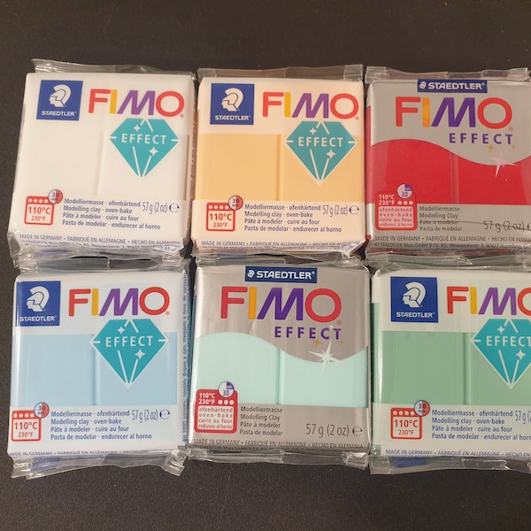 Staedler FIMO Effect 57 g (2 oz) Polymer Clay - Choose your colour