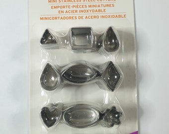 Sculpey Tools™ Mini Metal Cutters: Geometric, 12 pc