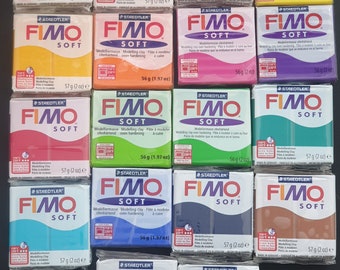 FIMO SOFT 57 g (2 oz) Argile polymère - Choisissez votre couleur