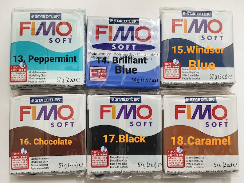FIMO SOFT 57 g 2 oz Polymer Clay Choose your colour 画像 7