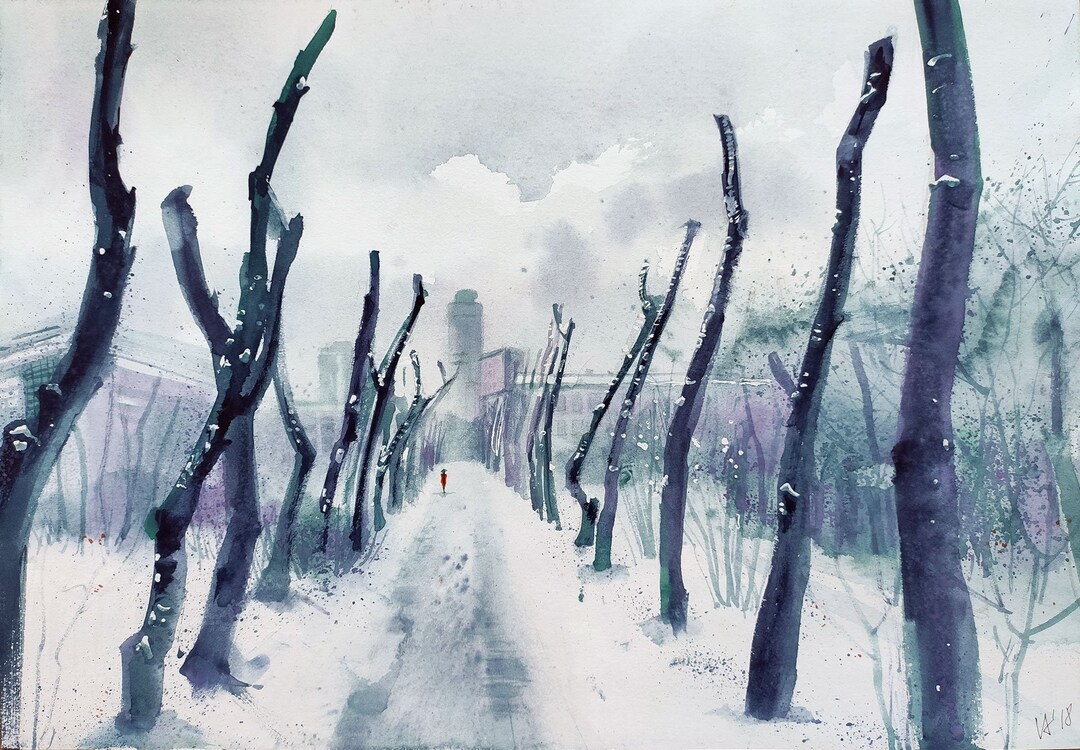 Russian Cityscape Urban Landscape Cold Winter Yekaterinburg Strange ...