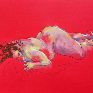 Nude Female Model Nu - Etsy