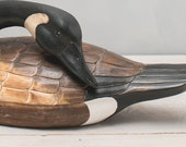 Canada Goose -Large 19 quot L - Hand Carved Wooden Bird Decoy