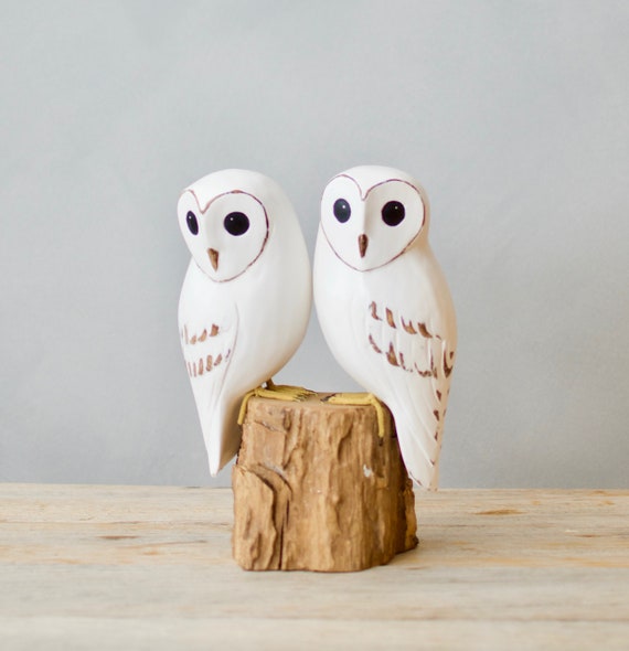 Hand Carved Wooden Owl (MEB) TB Hand Carved Wooden Owl (MEB) TB