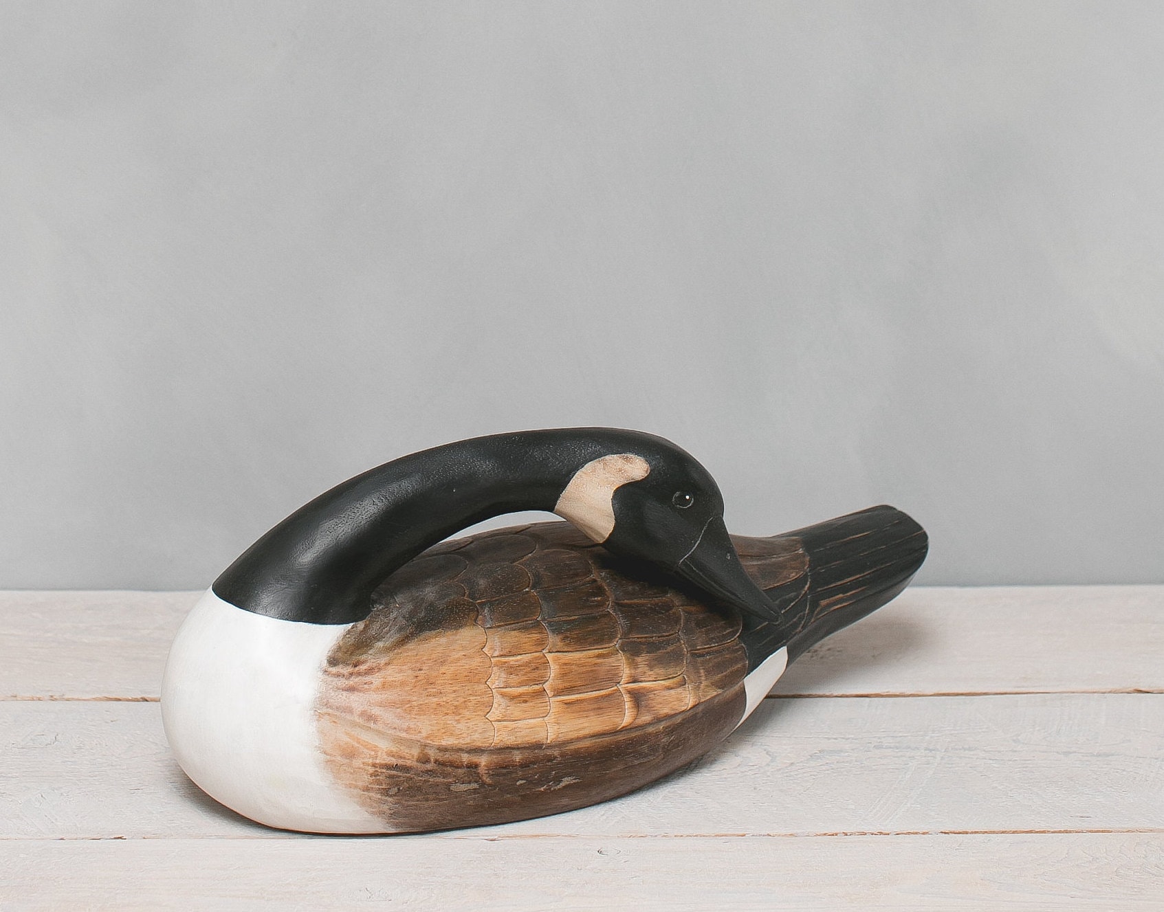 Canada Goose large 19l Hand Carved Wooden Bird Etsy