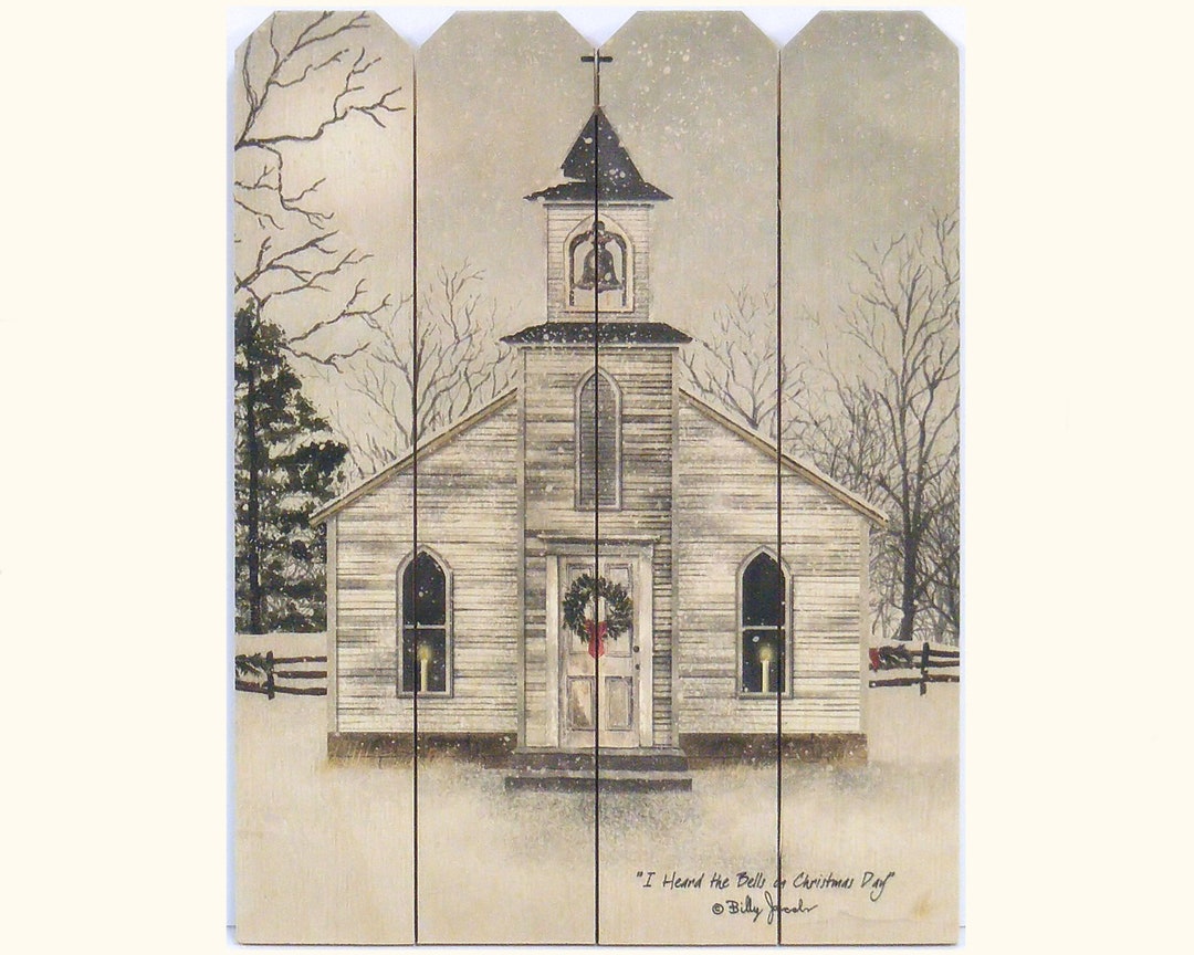 I Heard the Bells on Christmas Day by Billy Jacobs 9x12 Wood - Etsy UK