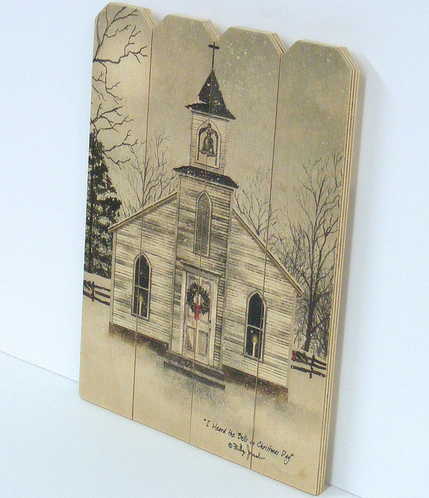 I Heard the Bells on Christmas Day by Billy Jacobs 9x12 Wood - Etsy UK