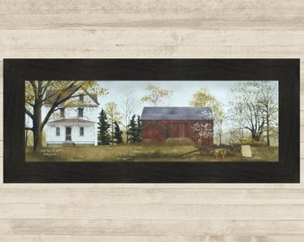 Plaque By Billy Jacobs Home Cooking Art Print Framed BJ183 Plaque By Billy Jacobs Home Cooking Art Print Framed BJ183