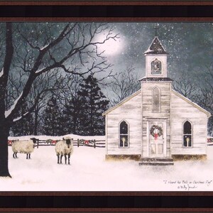I Heard the Bells on Christmas Day - Darker Sky by Billy Jacobs 16x20 ...