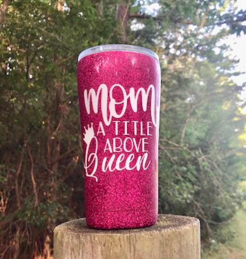 Mom Glitter Tumbler/Mother Tumbler/Mommy Tumbler/Personalized Etsy