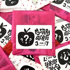 3 Sticker Mystery Pack