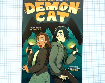 Jake and Harley vs the Demon Cat Comic