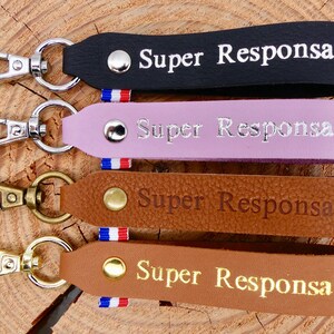 Keychain &quot;Super Responsible&quot;