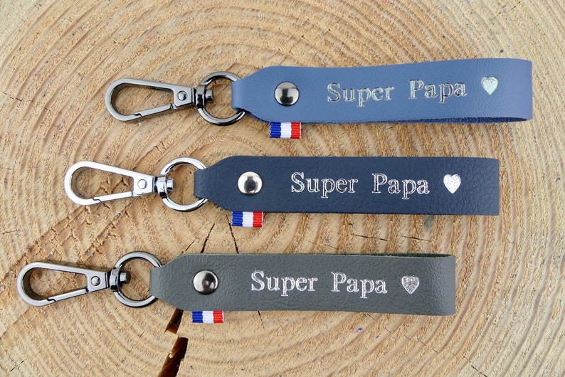 Porte-clés Super Papa image 0