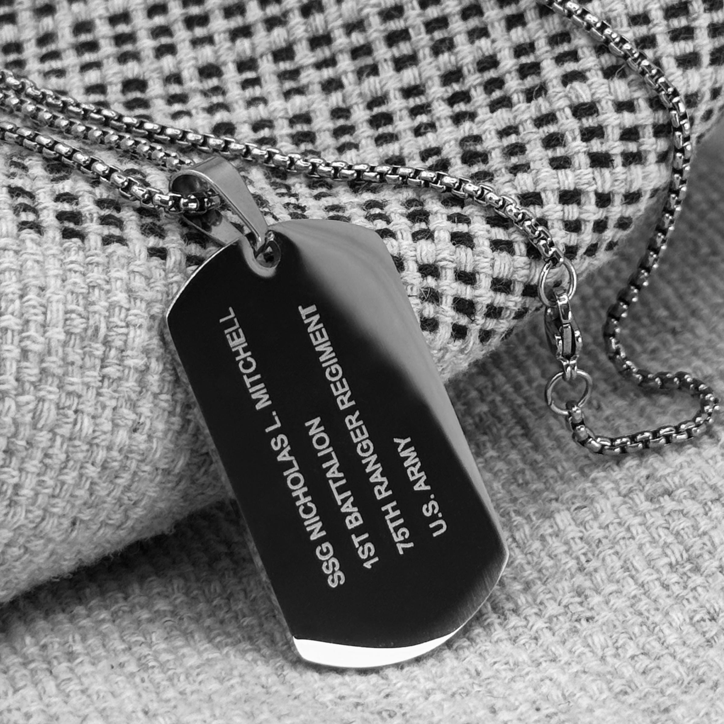 Collana, Ciondolo Rettangolare - Gioielli - Collane - Di Handmade - Foto 3