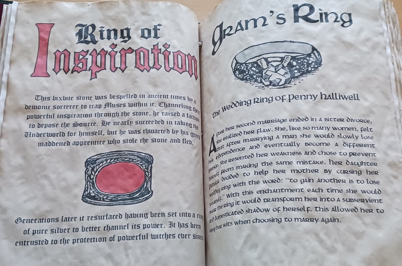 Páginas del Libro de las Sombras de la Temporada 4 de Charmed imagen 3