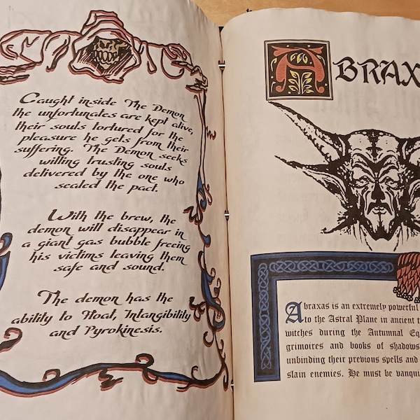 Charmed Season 2 Book of Shadows Pages