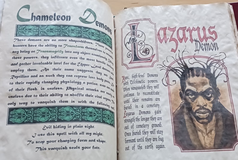 Páginas del Libro de las Sombras de la Temporada 4 de Charmed imagen 7