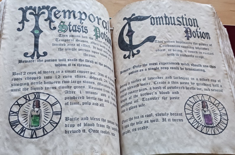 Páginas del Libro de las Sombras de la Temporada 4 de Charmed imagen 5