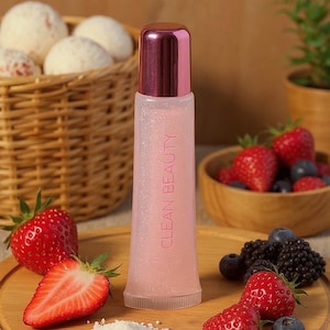 Blushberry Lip Gloss – Pink Shimmer with Strawberry Shortcake Scent