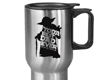 Yoda Best Dad Ever Funny Father'S Day Gift For Daddy Coffee Mug White Cup 11Oz 