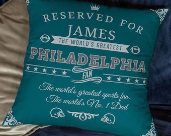 Personalized Philadelphia Eagles Pillow Case: Football Fan Gift