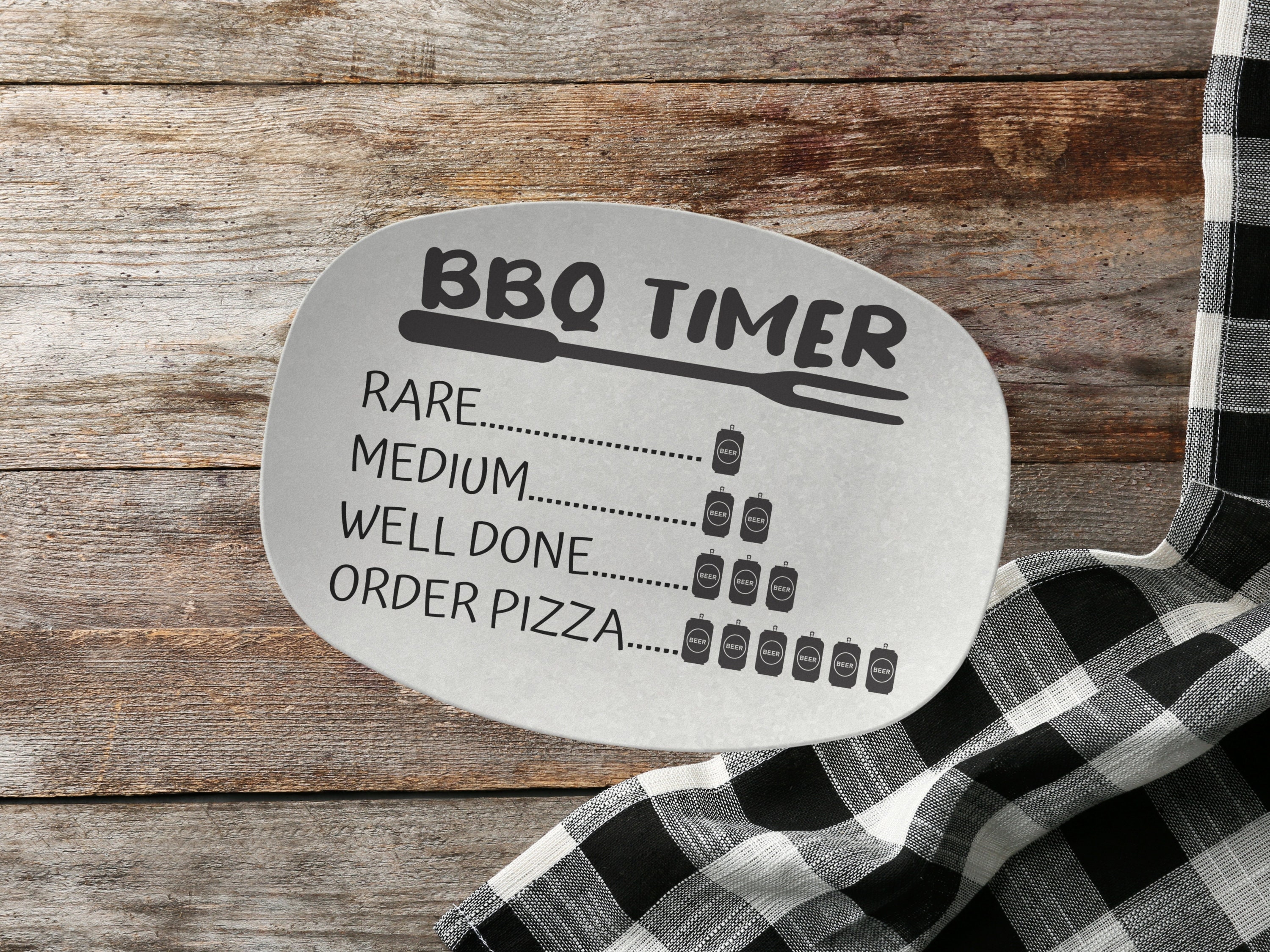Piatto da griglia personalizzato per papà, piatto da barbecue personalizzato, regalo per bambini, regali di compleanno per papà, papà 2025, piatto per