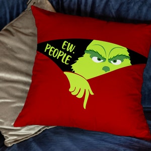 The Grinch Cuddle Pillow and Throw Set 