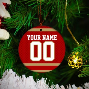 49ers christmas ornaments Clearance