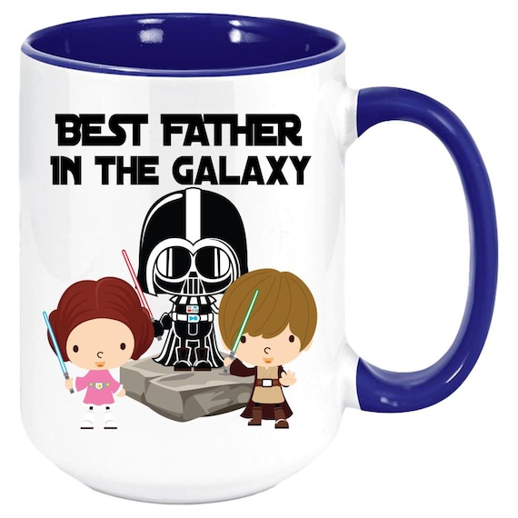 Dad Mug Best Father in the Galaxy Star Wars Mug Darth -  Sweden
