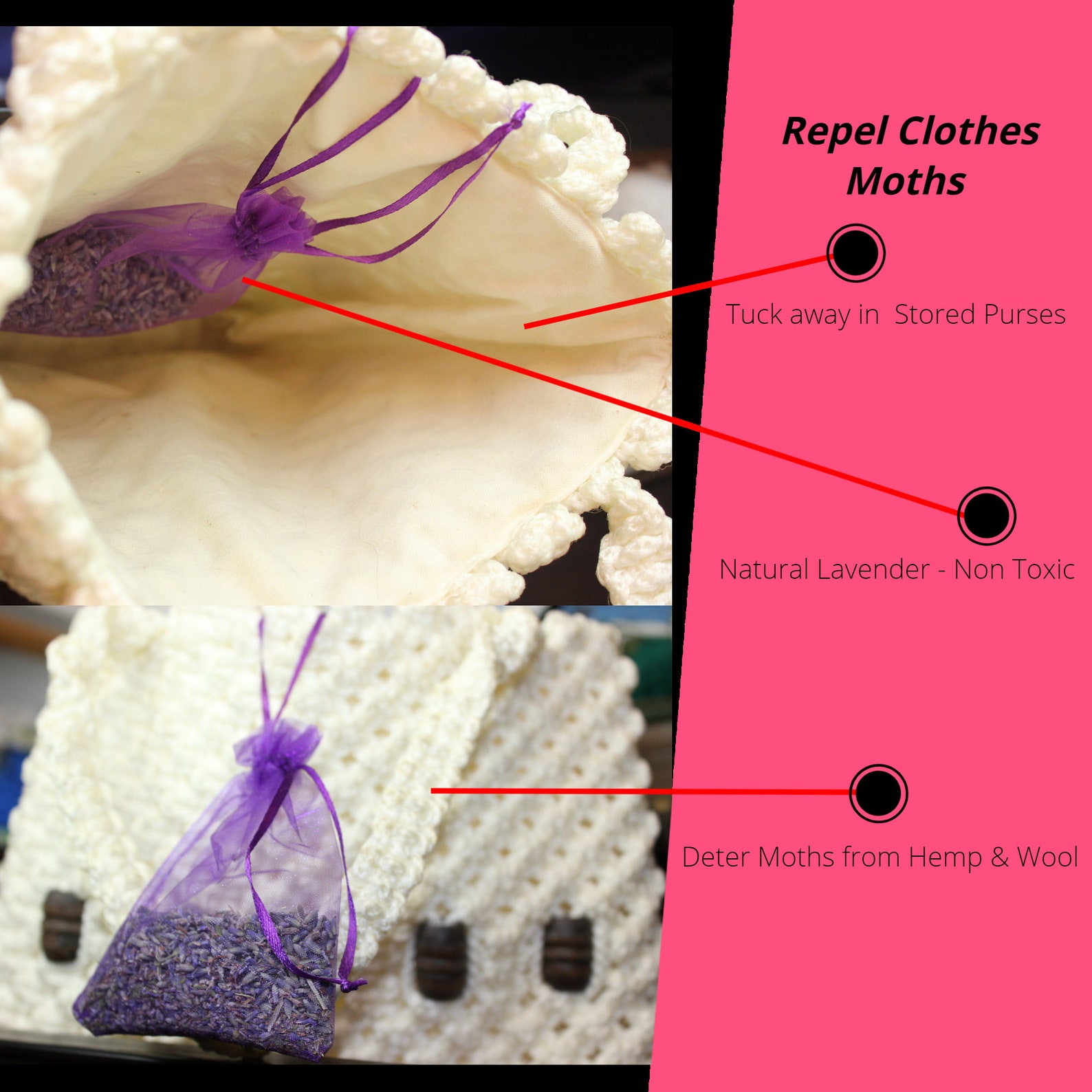 Lavender sachet bags moth repellent sachets for drawers and Etsy