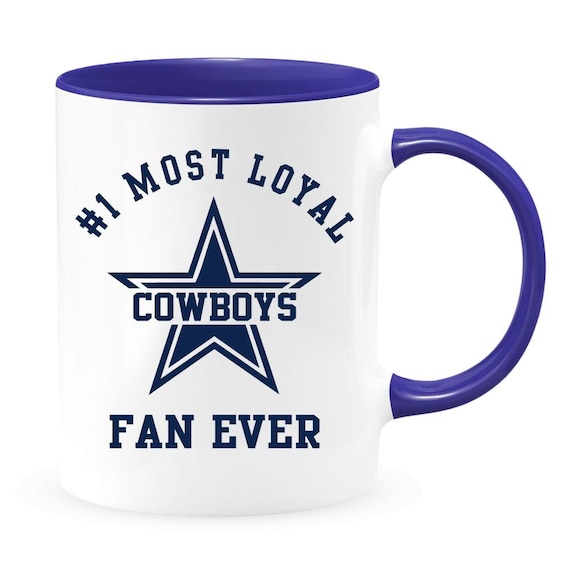 Dallas Football Mug, Unique Gift for Dallas Cowboys Biggest Sports Fans,  Nfl American Football Super Bowl Coffee or Tea Cup 