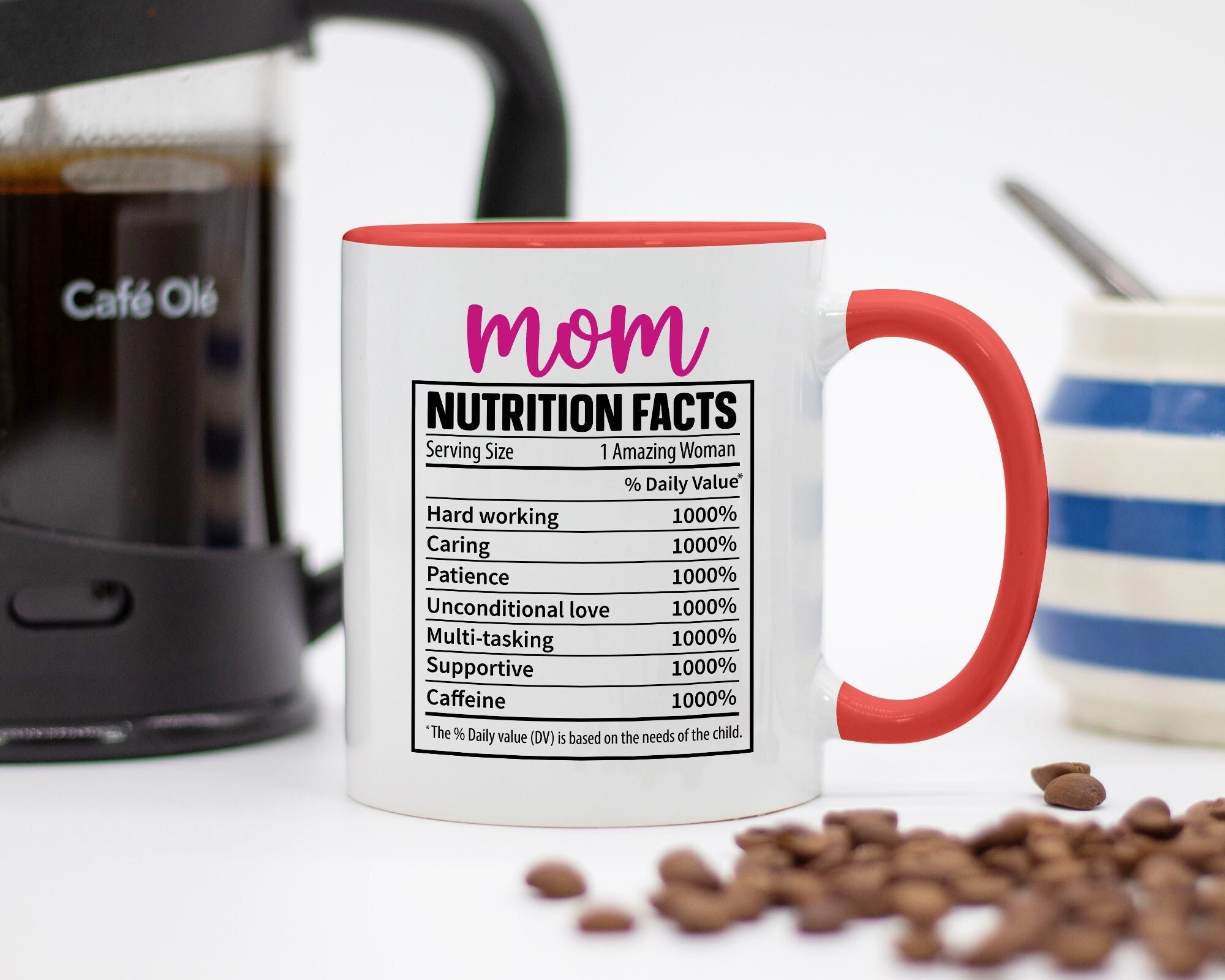 2IMT Mom Nutrition Facts Mug - Best Mom Mug Funny Mugs For Mom - Mother's  Day Coffee Mug For Mom fro…See more 2IMT Mom Nutrition Facts Mug - Best Mom