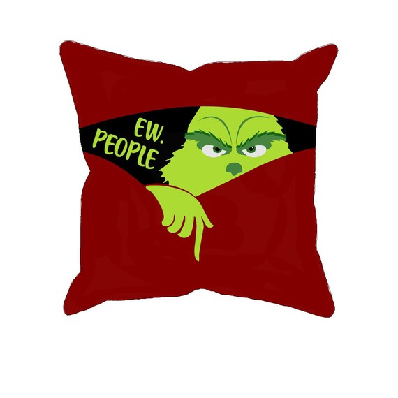 grinch naughty nice pillow cases