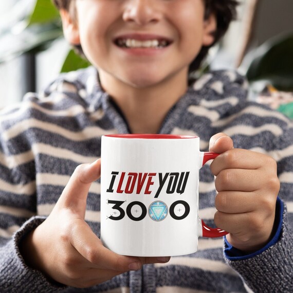 Ti amo 3000. Tazza da caffè o tè unica per i fan di Marvel | Etsy Italia