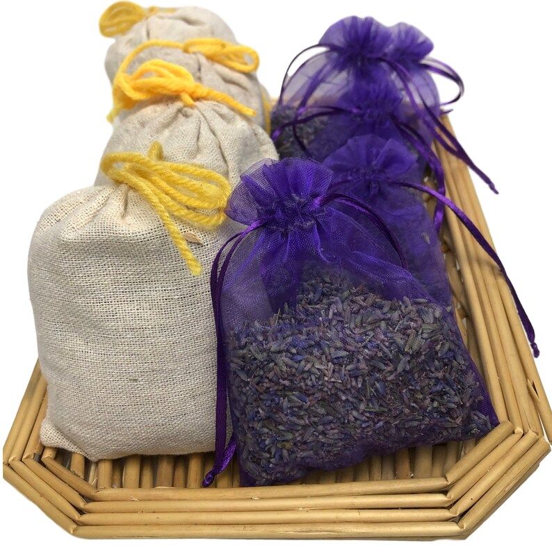 Aazon.co: Ceshe Dried Lavender Sachets For Drawers And Closets, Long