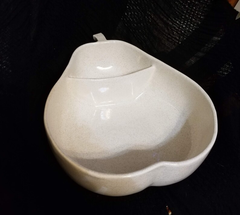 Vintage Pfaltzgraff Chip and Dip Pear Shaped Bowl Etsy UK