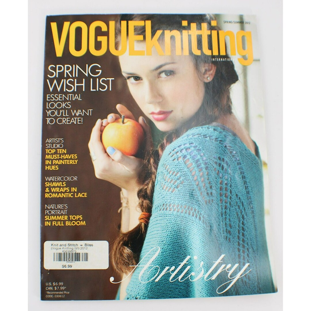 Vogue Knitting Magazine Spring/summer 2012 - Etsy