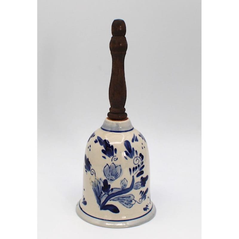 Vintage Delft Blue Bell - Etsy