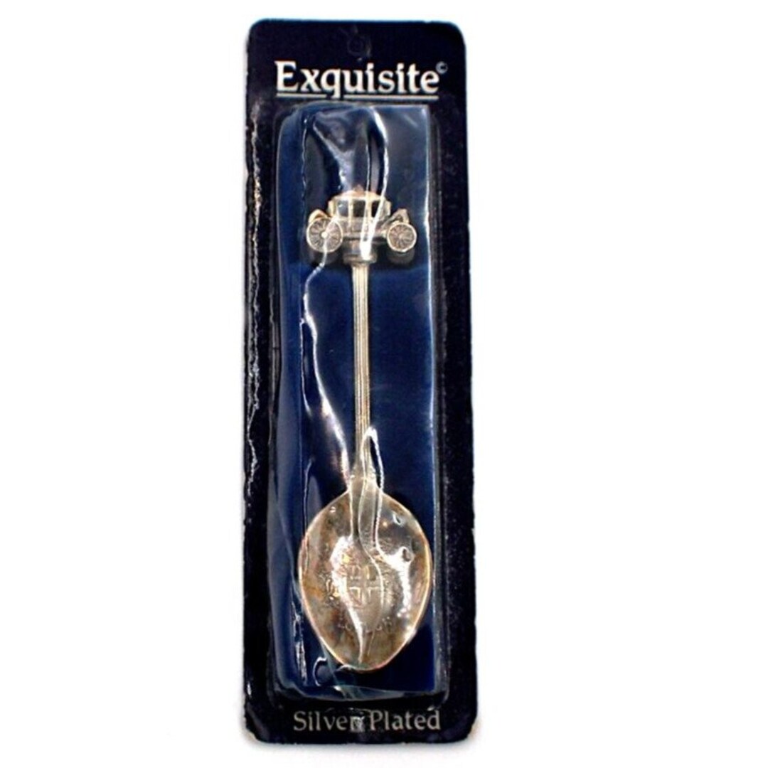 WDW Exquisite Silverplate London Souvenir Spoon W/cinderella's Coach ...