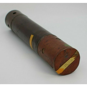 Copper Sterilization Canister Tube For Petri Dishes Antique