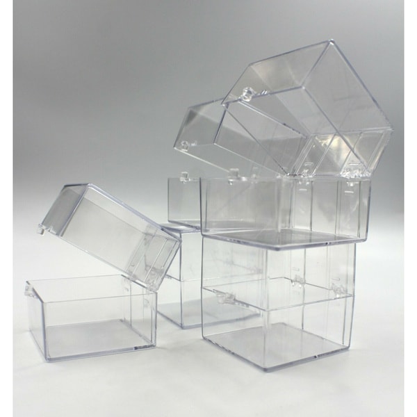 Clear Plastic Box Etsy