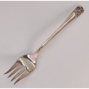 Wm Rogers & Son April Meat Serving Fork Vintage
