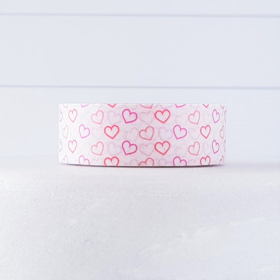 Pink Heart Washi Tape